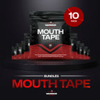 The Sleep Stockpile 10 Pack Mouth Tape Bundle by Warrior Strips